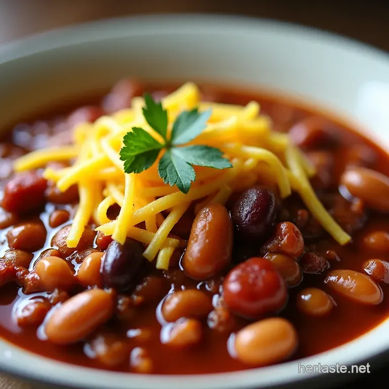 Hearty FiveBean Vegetarian Chili Proper Comfort Food