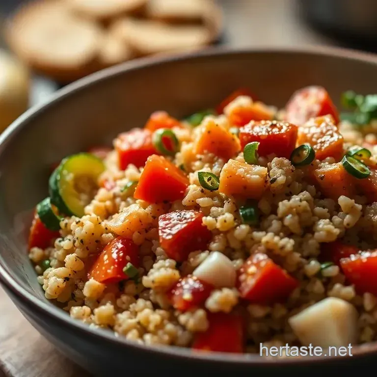 Hearty Gluten-Free Quinoa Veggie Bowl