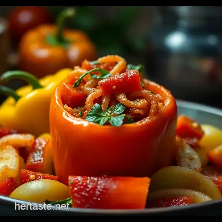 Hearty Italian Stuffed Bell Peppers