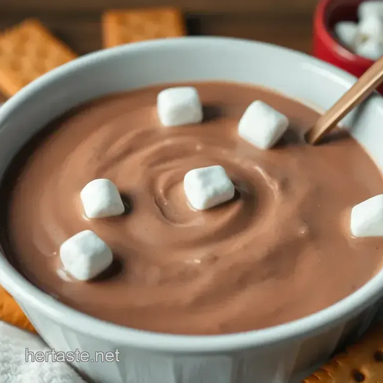 Heavenly Hot Cocoa Dip: A Cozy Chocolate Indulgence