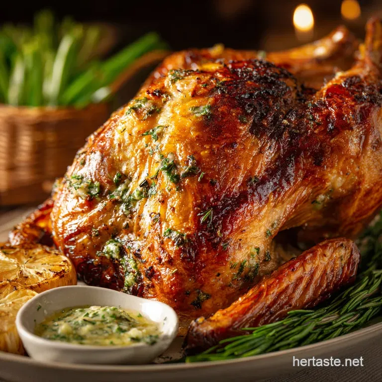 Herb Butter Turkey: The Secret to Crispy Skin and Juicy Meat