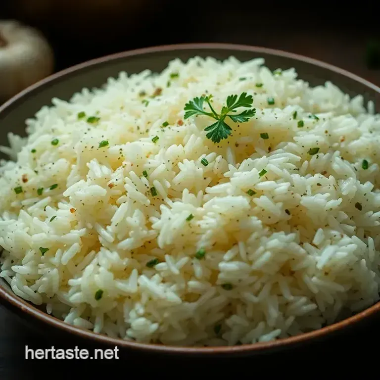 Herb-Infused Garlic Rice: A Flavorful Sidekick
