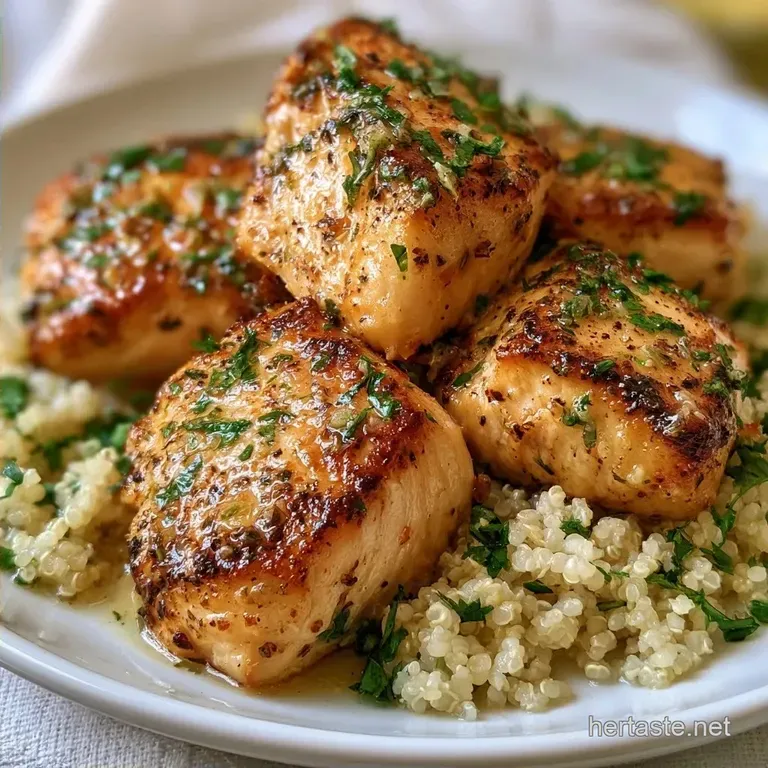 High Protein Summer Bowl: Lemon-Herb Chicken