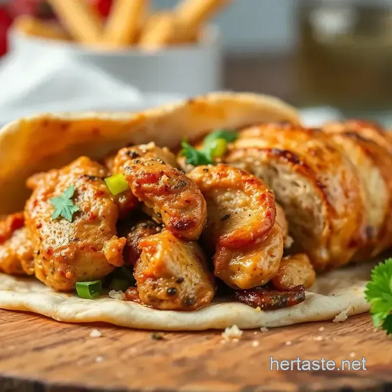 Homemade Chicken Shawarma: Middle Eastern Street Food