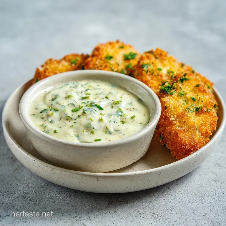 Creamy Homemade Tartar Sauce