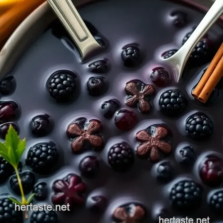 Homemade Elderberry Syrup: A Delightful Immune Booster presentation