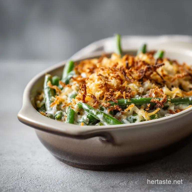 Green Bean Casserole: Fresh and Creamy