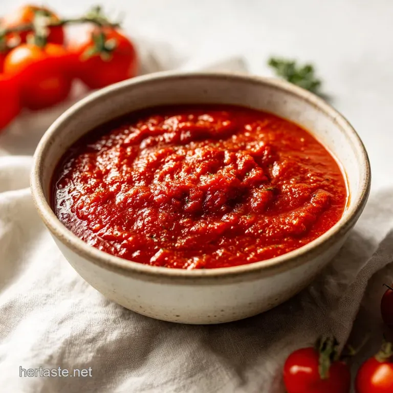 Homemade Marinara Sauce: Bright and Velvety