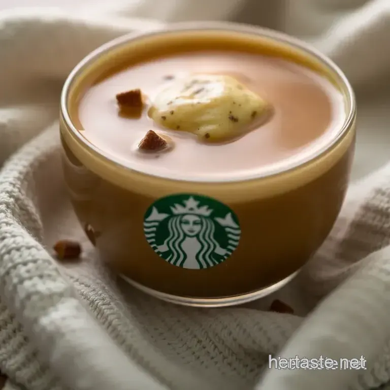 Homemade Starbucks Medicine Ball Tea presentation