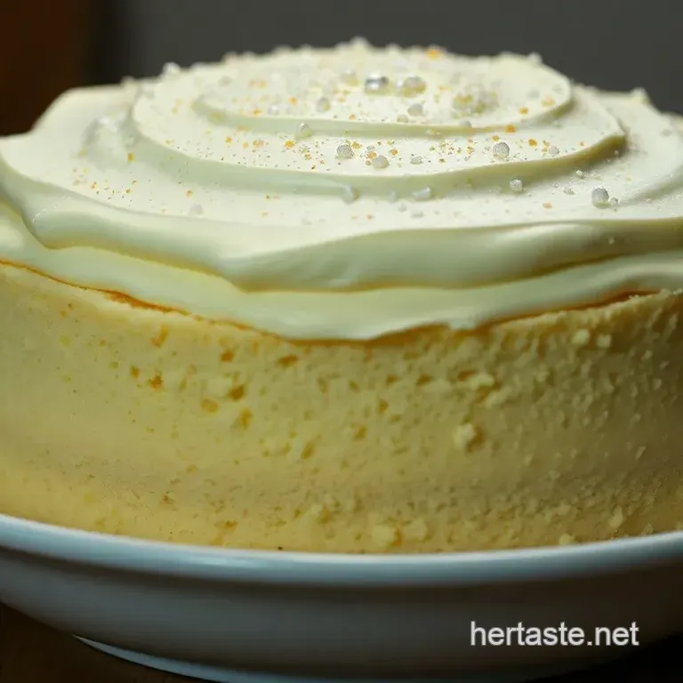 Homemade-Style Vanilla Buttercream Cake from Boxed Mix