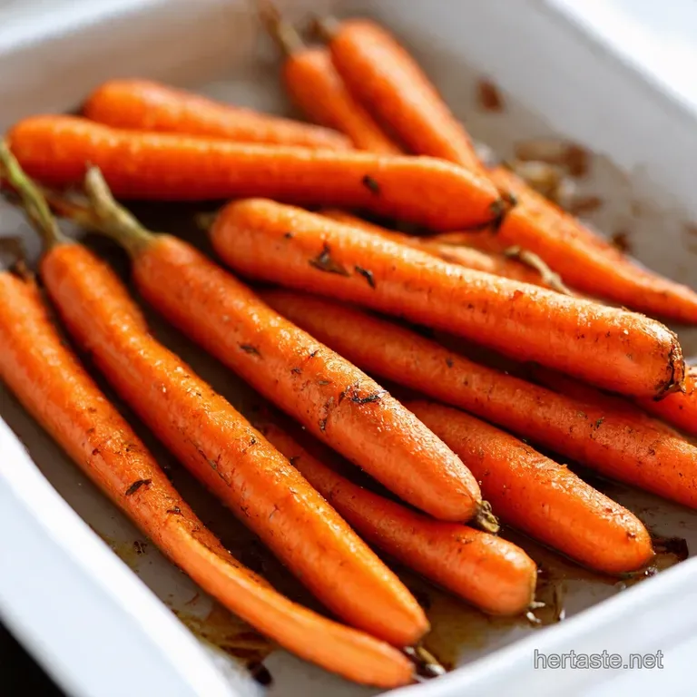 Honey Garlic Butter Roasted Carrots the Veggie Sidekick Youll Actually Want presentation