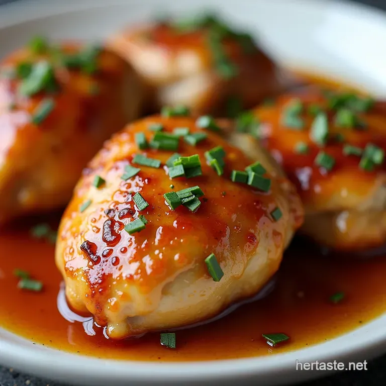 Sticky Honey Garlic recipe for chicken thighs Weeknight Winner Honey Garlic Glazed Chicken Thighs