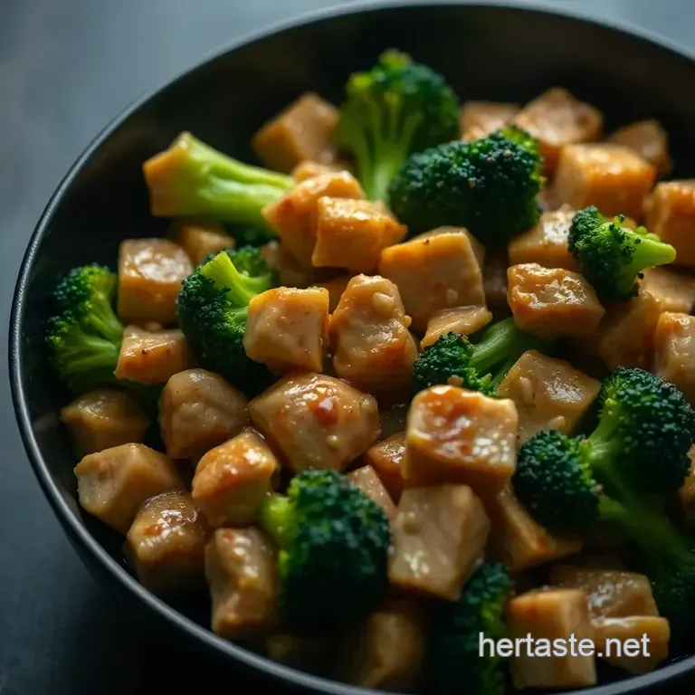 Honey Soy Chicken and Broccoli Stir-Fry: a Wholesome One-Pan Wonder presentation