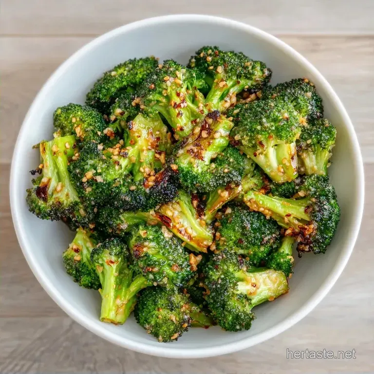 Hot Roasted Broccoli Side: Garlic-Parmesan Perfection