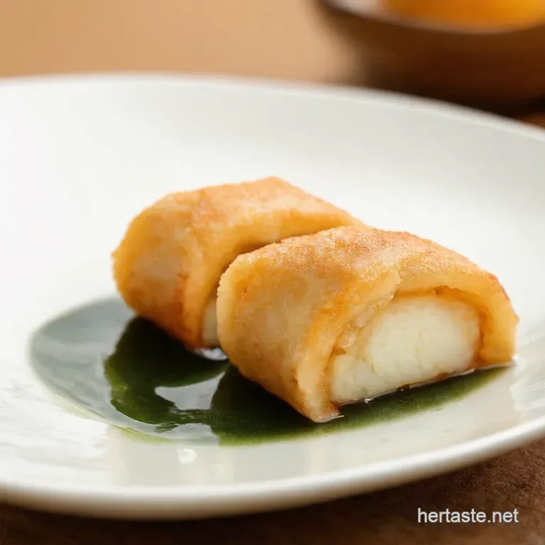 Inari Sushi Sweet Savory Tofu Rice Pockets presentation