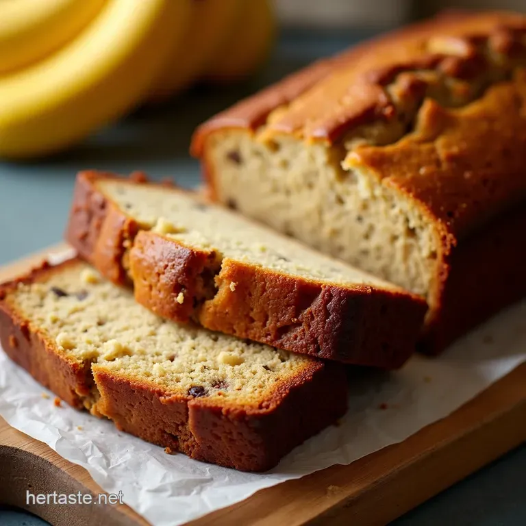 Insider Mamas Ultimate Moist Banana Bread presentation