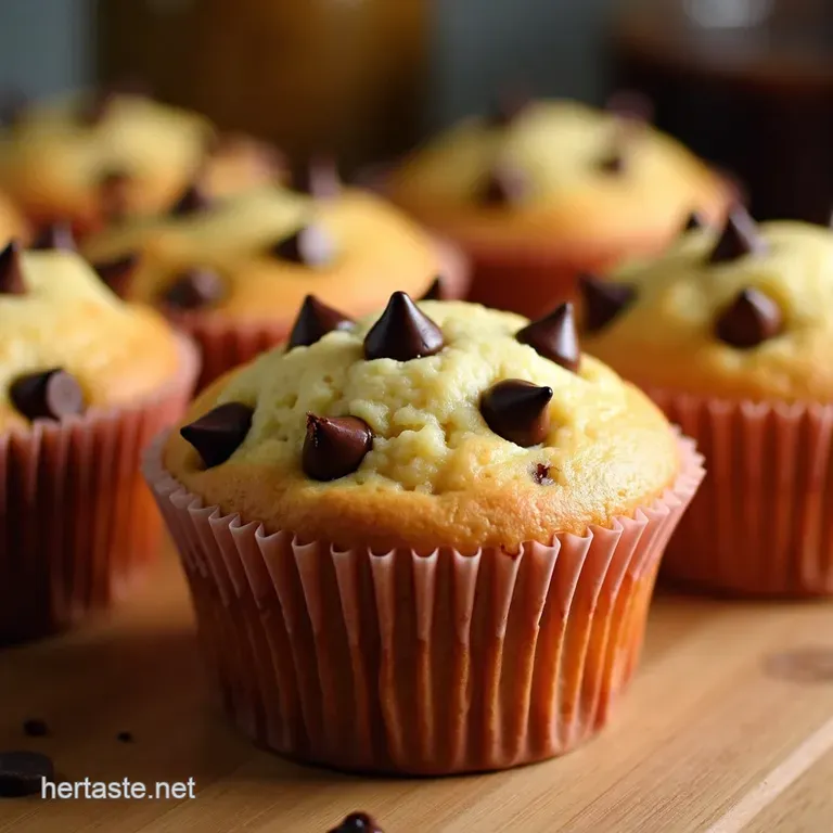 Irresistible Chocolate Chip Muffins Youll Love presentation