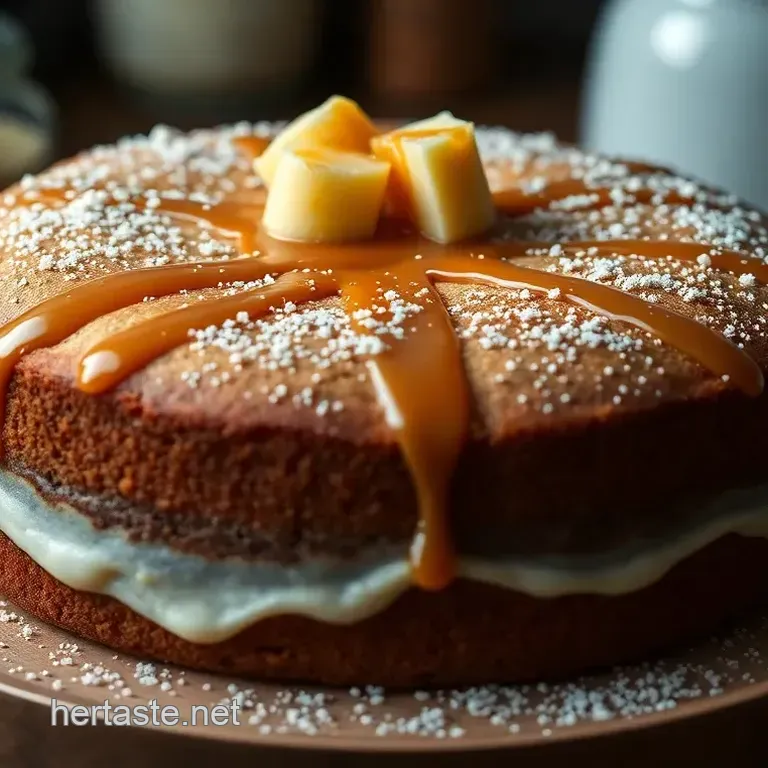 Irresistible Salted Caramel Kentucky Butter Cake