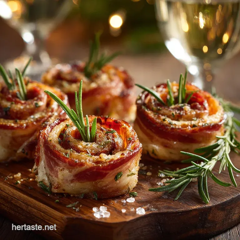 Italian Christmas Appetizers: Festive Goat Cheese Prosciutto Pinwheels presentation