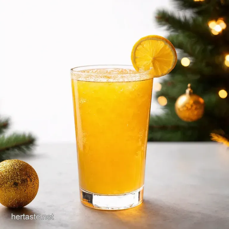Jack Frost Mimosa A Glittering Christmas Cocktail Recipe