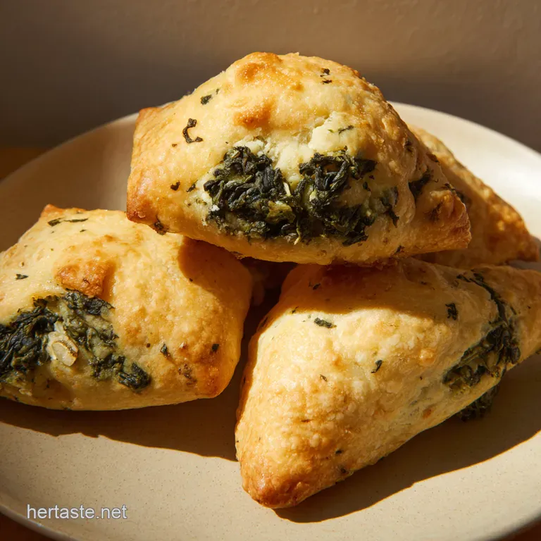 Jolly Good Spinach and Feta Puffs