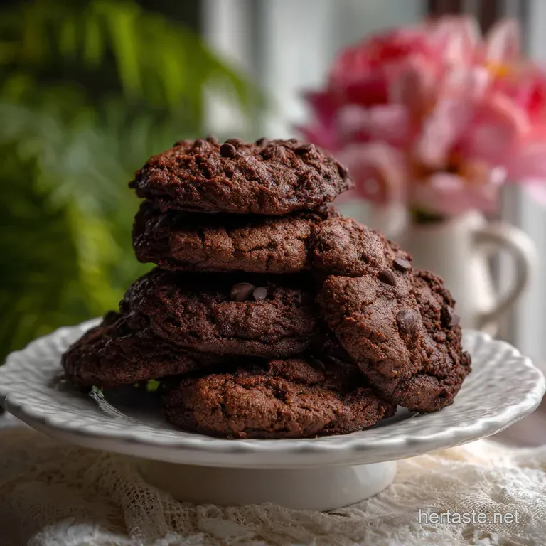 Keto Chocolate Cookies Easy Low Carb: 10 Minute Prep presentation