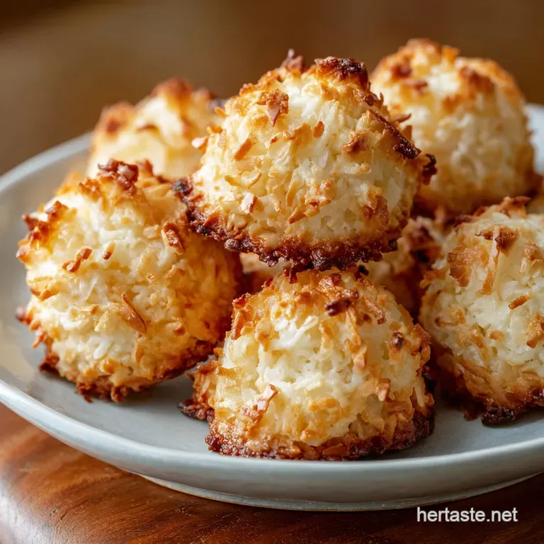Chewy Crisp Glutenfree Keto Coconut Macaroons Lowcarb Lifesaver presentation