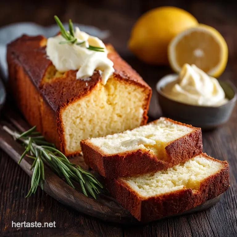 The Queens Keto Pound Cake Rich LemonZest Loaf