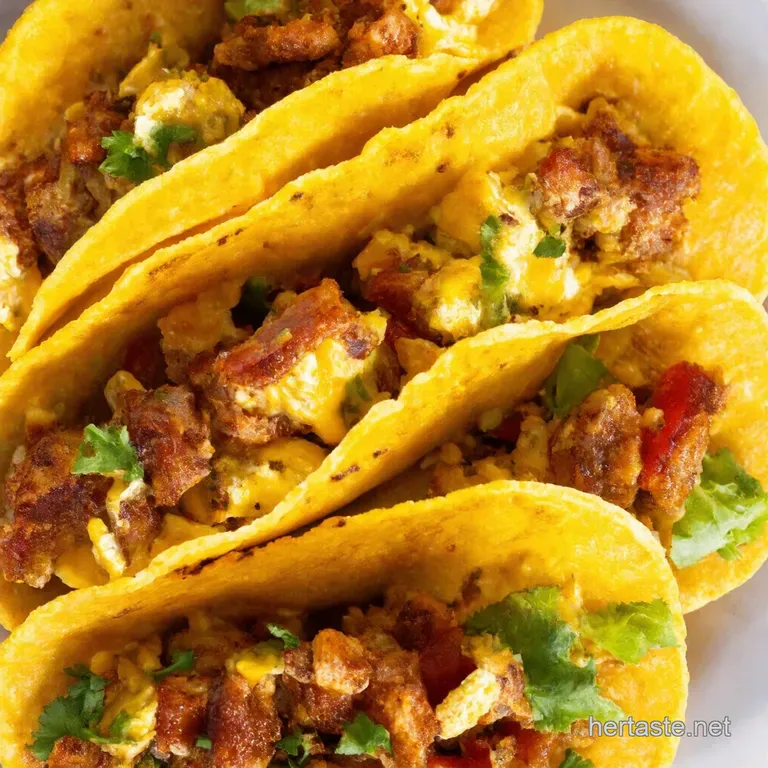 Keto Sunrise Tacos Low Carb Breakfast Bliss