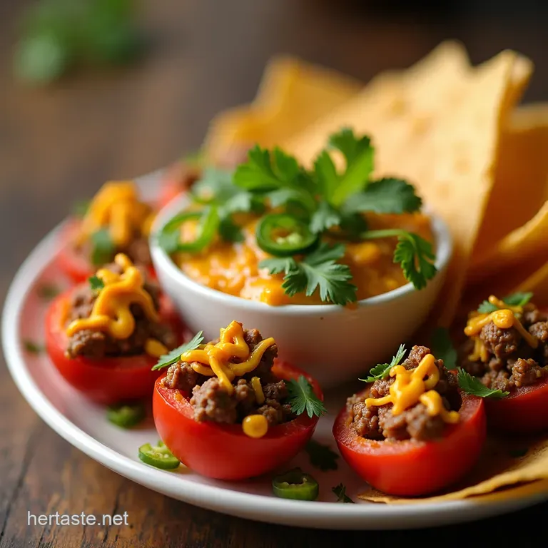 Kickin beef mince jalapeo popper dip Party Perfect