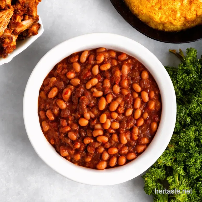 Kickin Bourbon Baked Beans
