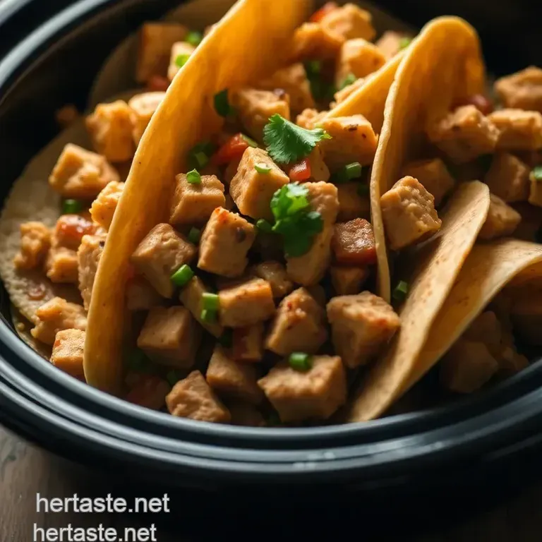 Kickin Chicken Tacos presentation