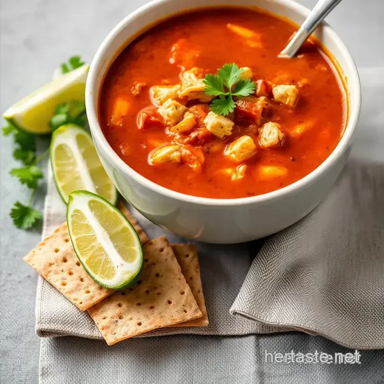 Kickin Chicken Tortilla Soup: Fiesta in a Bowl! presentation