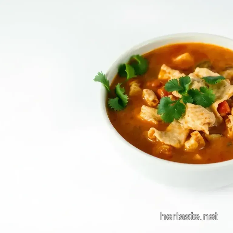 Kickin Chicken Tortilla Soup: Fiesta in a Bowl!