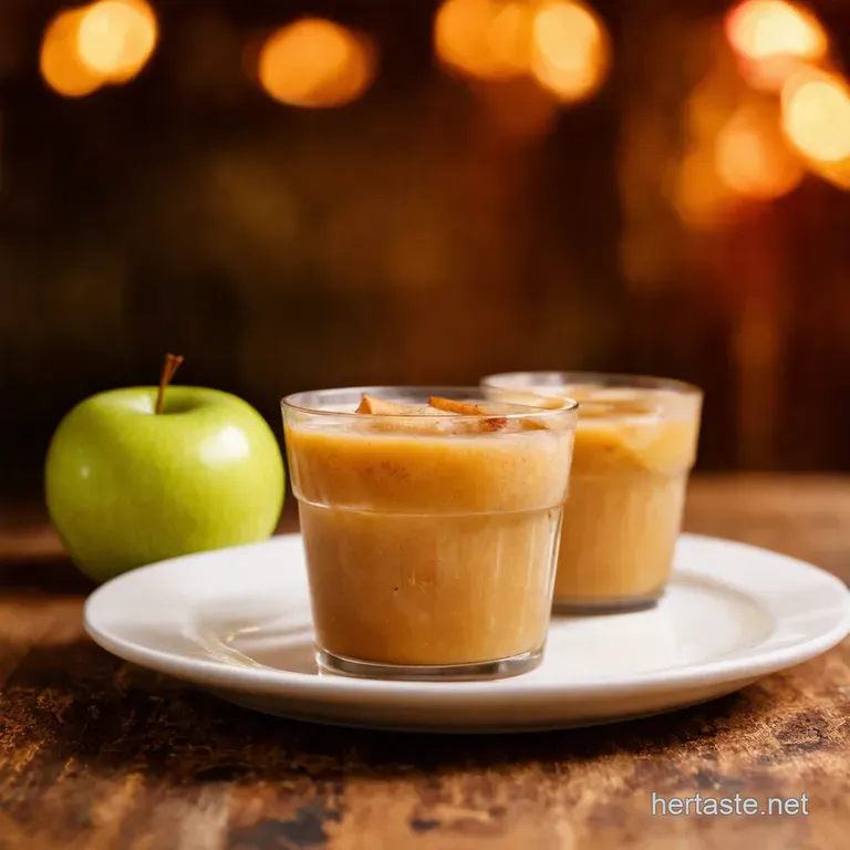 Kickin Cinnamon Apple Fireball Shots presentation