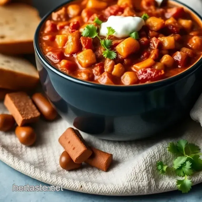 Kickin Instant Pot Chili (Ready in a Flash!) presentation