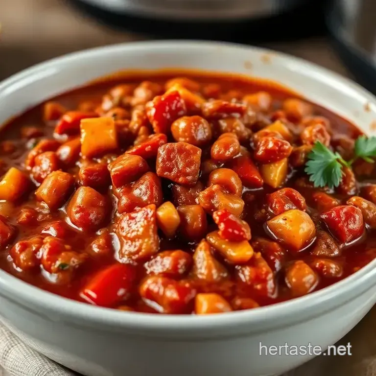 Kickin Instant Pot Chili (Ready in a Flash!)
