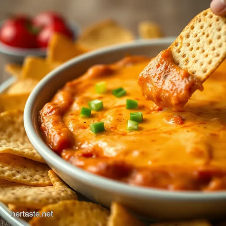 Kickin  Rotel Cheese Dip: The Ultimate Party Pleaser