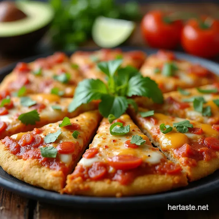 Knockoff Nirvana Seriously Easy Mexican Pizzas