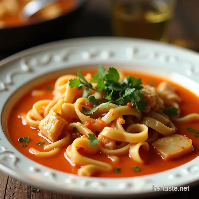 Spicy Chicken Noodle Soup A Kickin Comfort Classic
