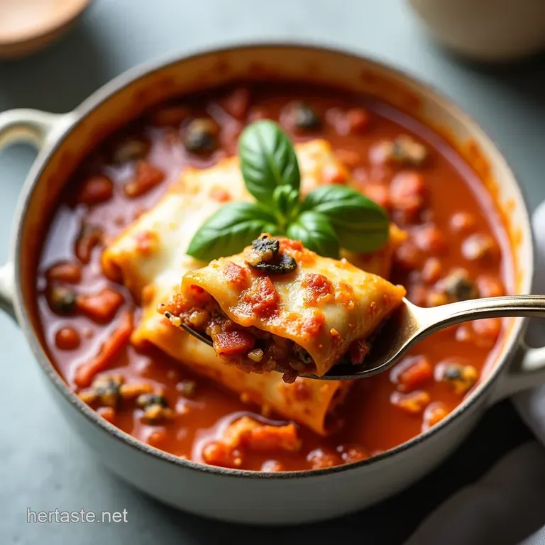 Easy One Pot Lasagna Soup Lazy Day Comfort Food