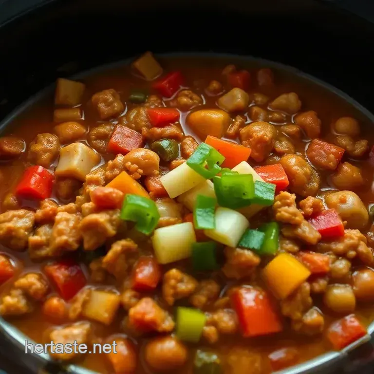 Lazy Sunday Turkey Chili (Crockpot Edition)