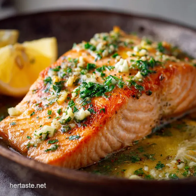 Baked Salmon: The Flaky Lemon-Garlic Butter Fillets Recipe