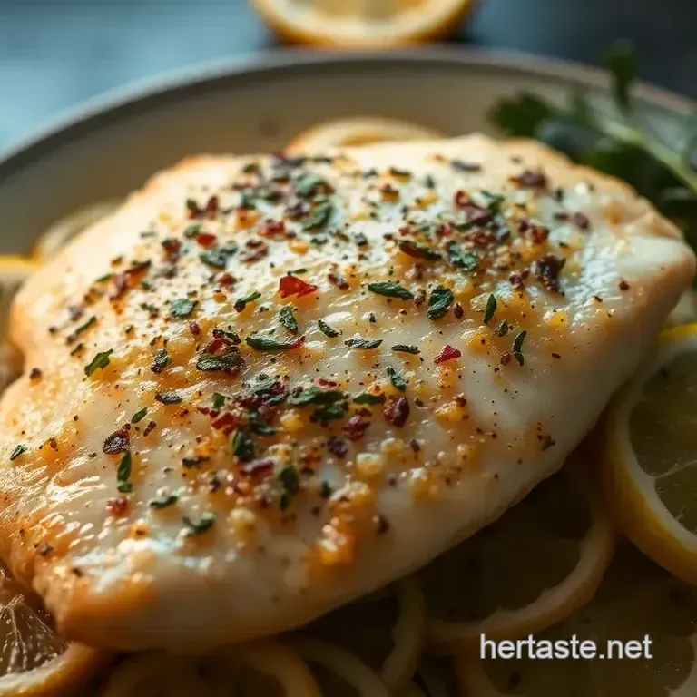 Lemon-Herb Baked Tilapia
