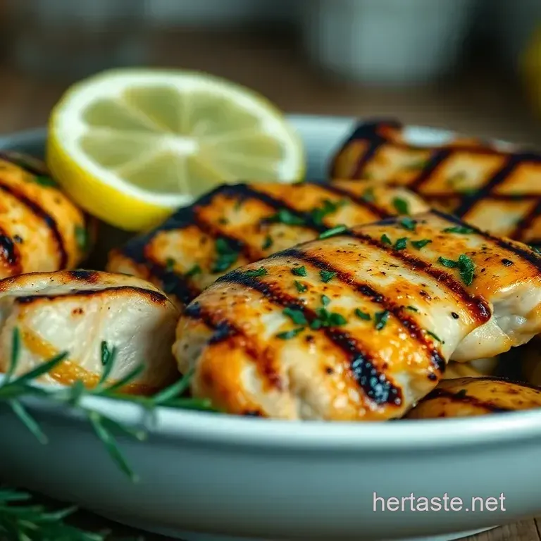 Lemon Herb Grilled Chicken
