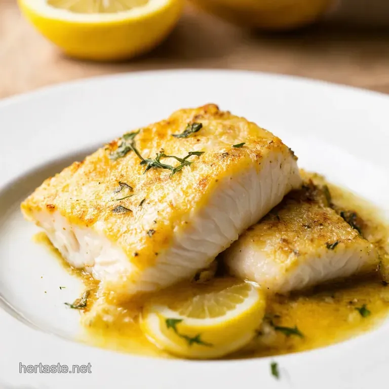 Lemonherb Baked Cod a Weeknight Winner presentation