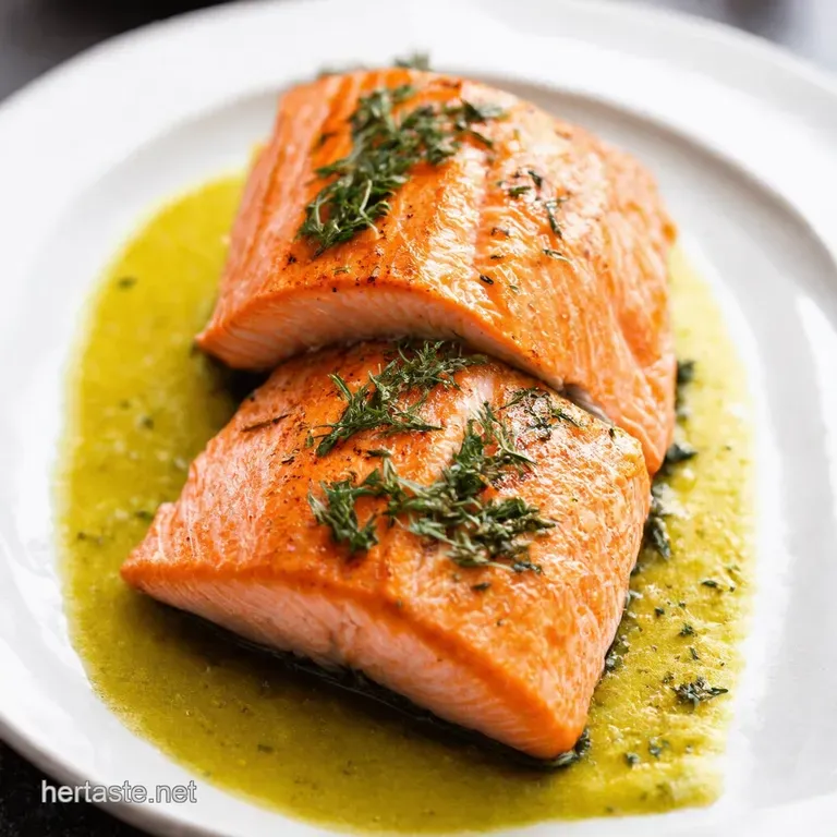 LemonHerb Baked Salmon Fillet