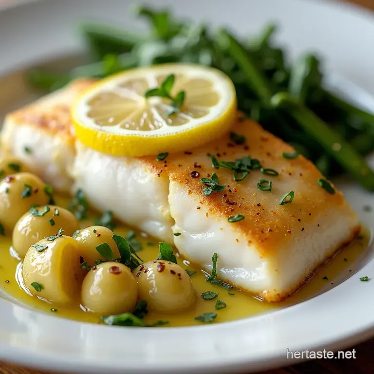 LemonHerb keto baked halibut Quick Easy Delicious