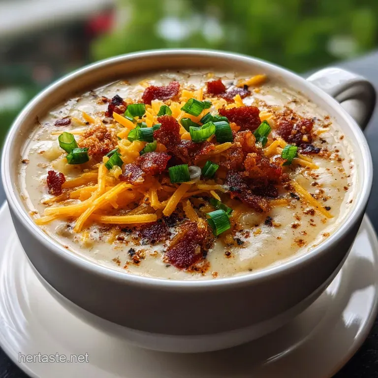 Loaded Baked Potato Soup: Velvety Masterpiece