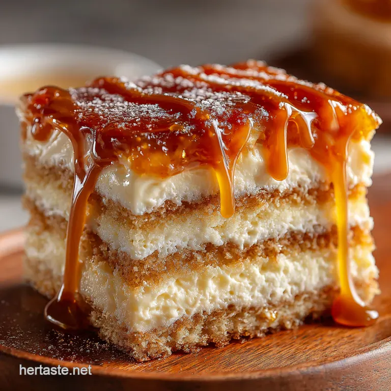 Luscious Layered Caramel Cake a Sweet Symphony presentation